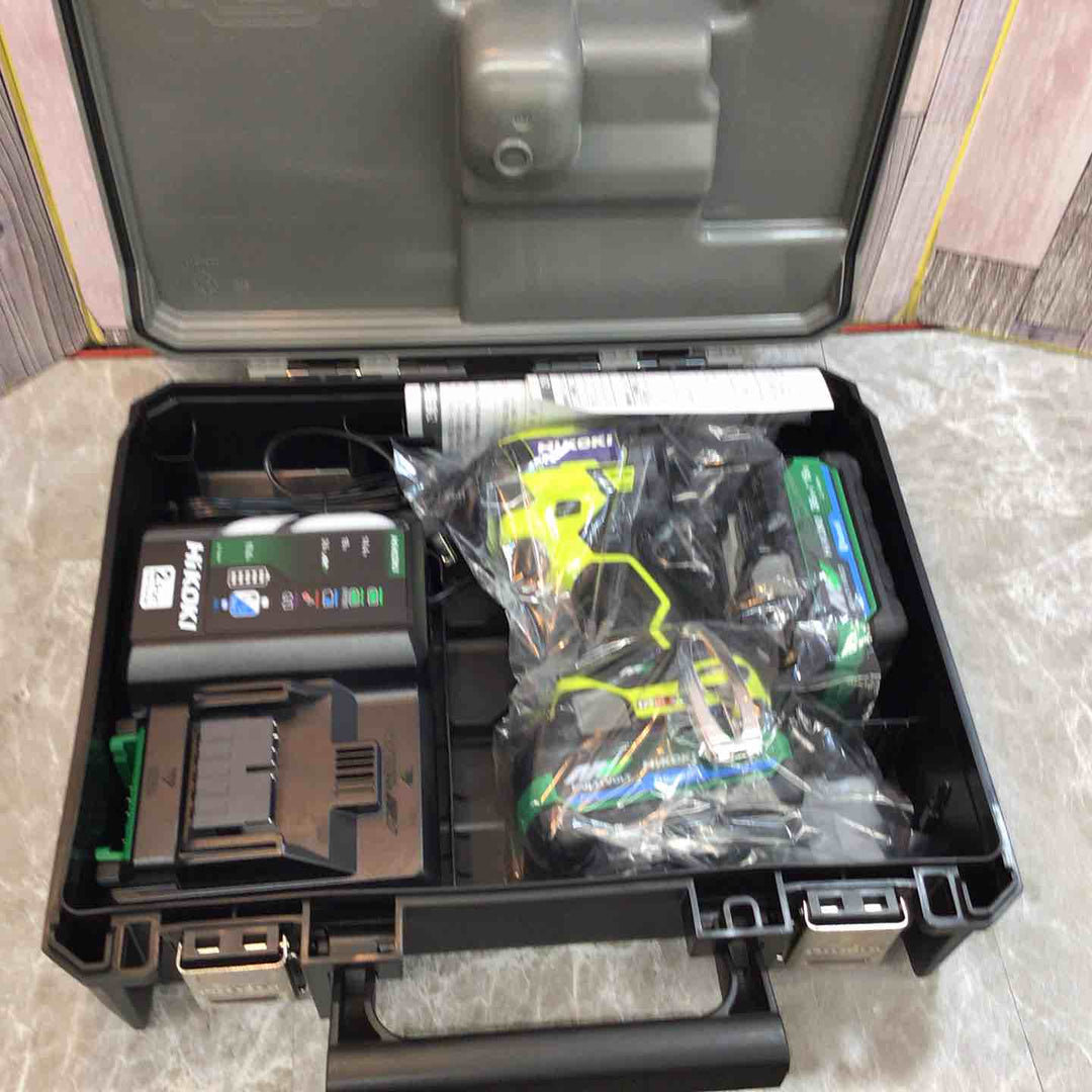 【未使用品】ハイコーキ Hikoki 36V コードレスインパクトドライバ スパイダーイエロー WH36DD(2XHYSZ) 2台セット【八潮店】