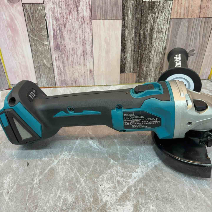 ☆マキタ(makita) 125mmコードレスディスクグラインダ GA504DZN (GA504DN)【八潮店】