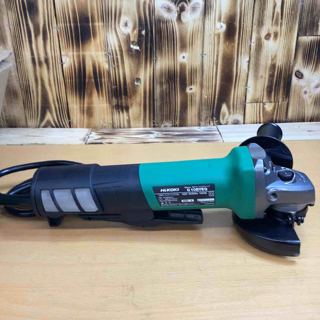 ◇HiKOKI(ハイコーキ) ブレーキ付き電子ディスクグラインダ 100V仕様 G10BYEQ【越谷店】