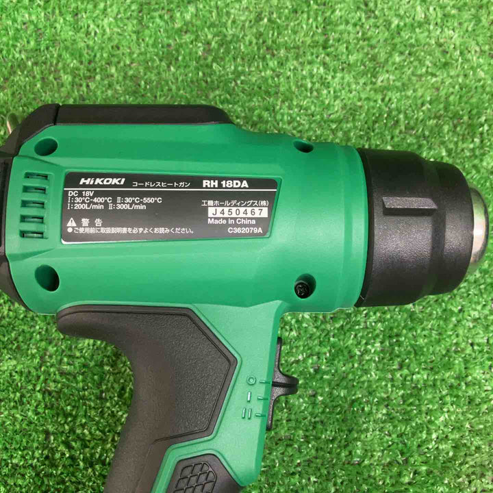 ★ハイコーキ(HIKOKI ※旧:日立工機) コードレスヒートガン RH18DA(NNP)【川越店】