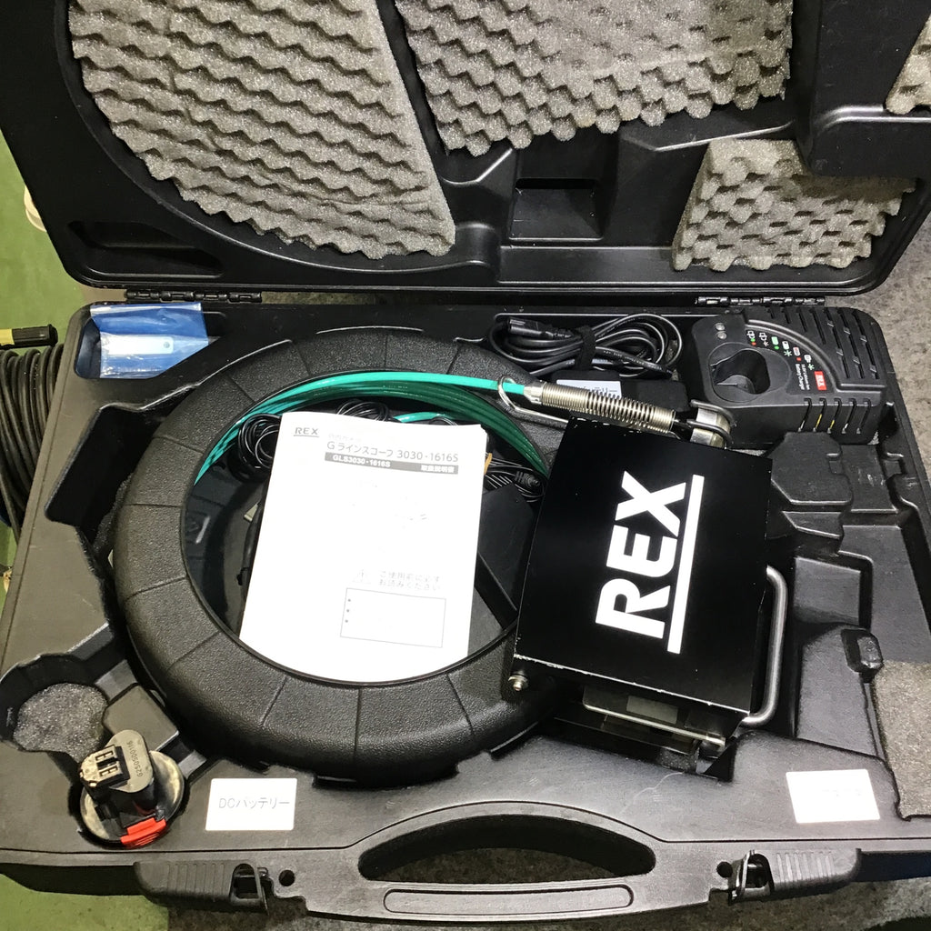 管内カメラ　GLS3030  レッキス工業　ケーブル一式新品交換済み 管内カメラ Gラインスコープ3030(生産終了品) | 製造中止製品