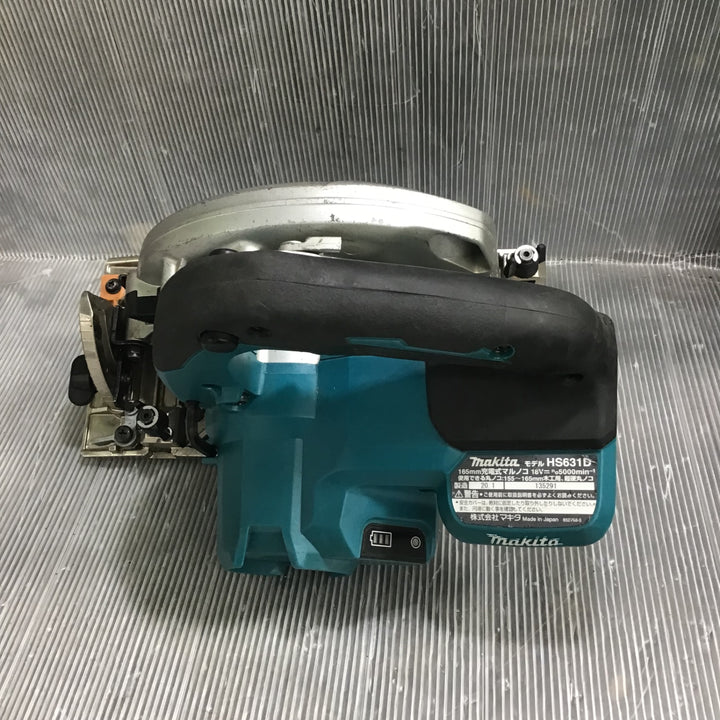 【中古】マキタ(makita) コードレス丸のこ HS631DZ【草加店】