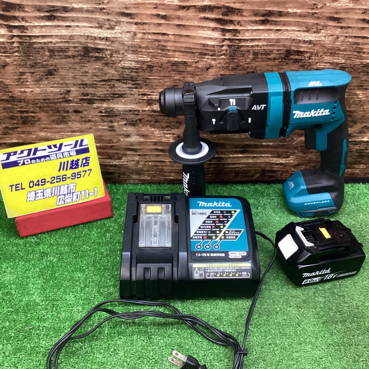 マキタ(makita) コードレスハンマドリル HR182DRGX 回転数回転数（回転/分）0～1350min-1 動作確認済み【川越店】