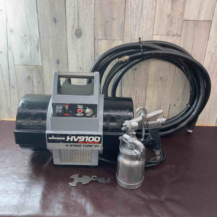 【中古品】ワグナー(WAGNER) 温風低圧塗装機 HV9100 ホース・ガン付属【東大和店】
