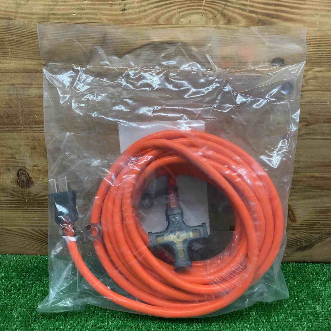 【未使用・長期保管品】 矢田電気/YADA ソフトカラーコード 2芯 10m SC-10OR ＊2本セット 【鴻巣店】