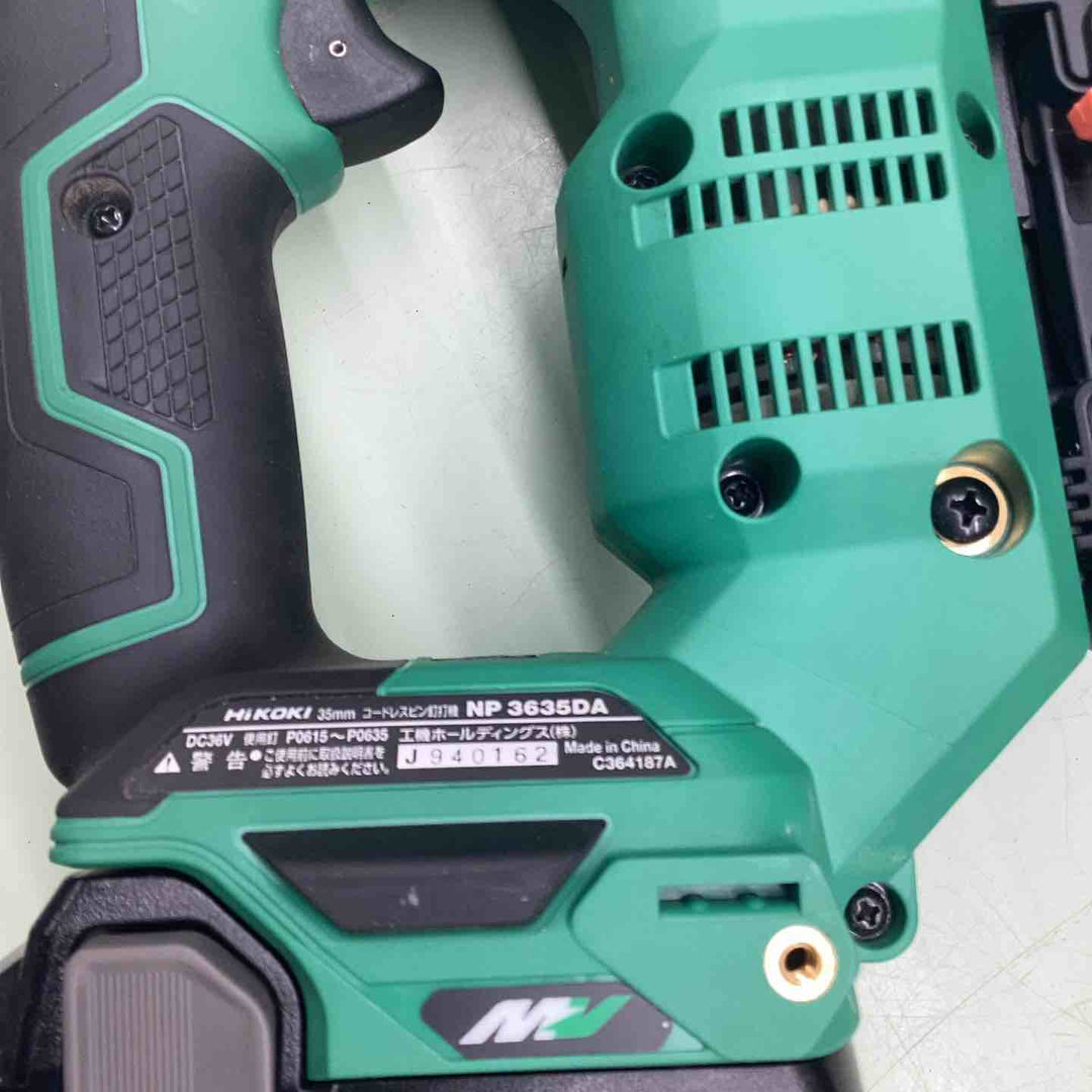 ★ハイコーキ(HIKOKI ※旧:日立工機) コードレスピンネイラ NP3635DA(XPZ)【越谷店】