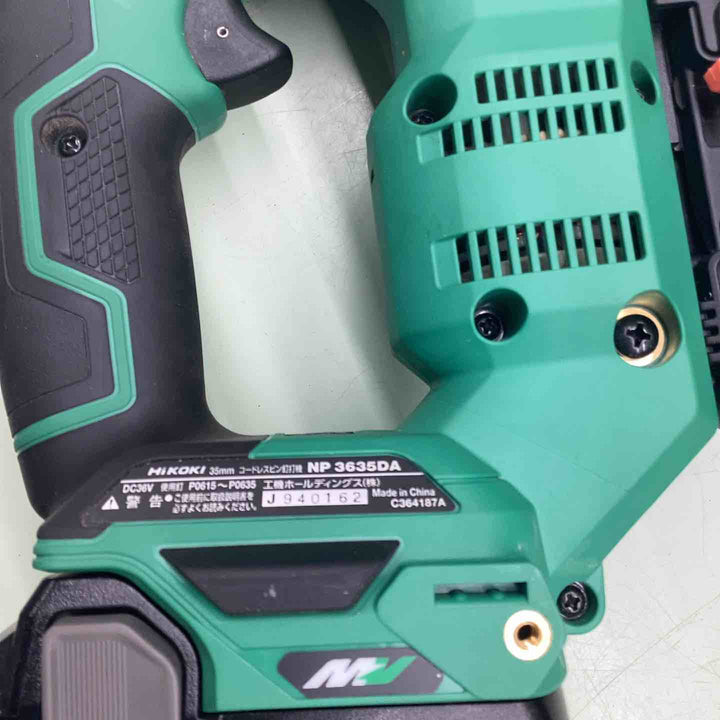 ★ハイコーキ(HIKOKI ※旧:日立工機) コードレスピンネイラ NP3635DA(XPZ)【越谷店】