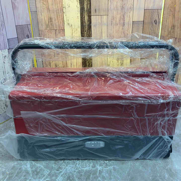 ◇トネ(TONE) ツールケース BX430 レッド V型3段式【八潮店】