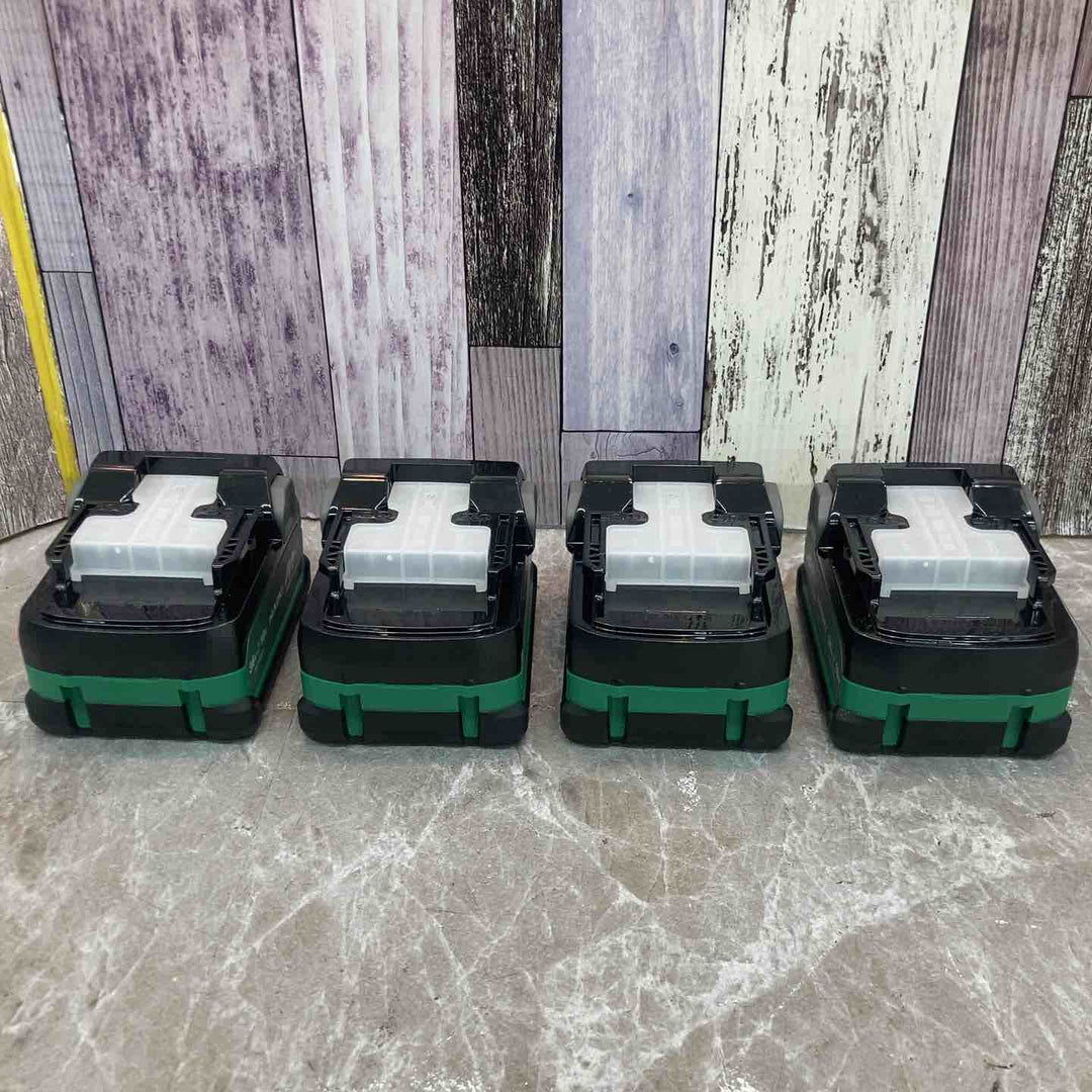 【未使用品】4個セット HiKOKI ハイコーキ マルチボルト リチウムイオンバッテリー 36V 2.5Ah BSL36A18X セットばらし品【八潮店】
