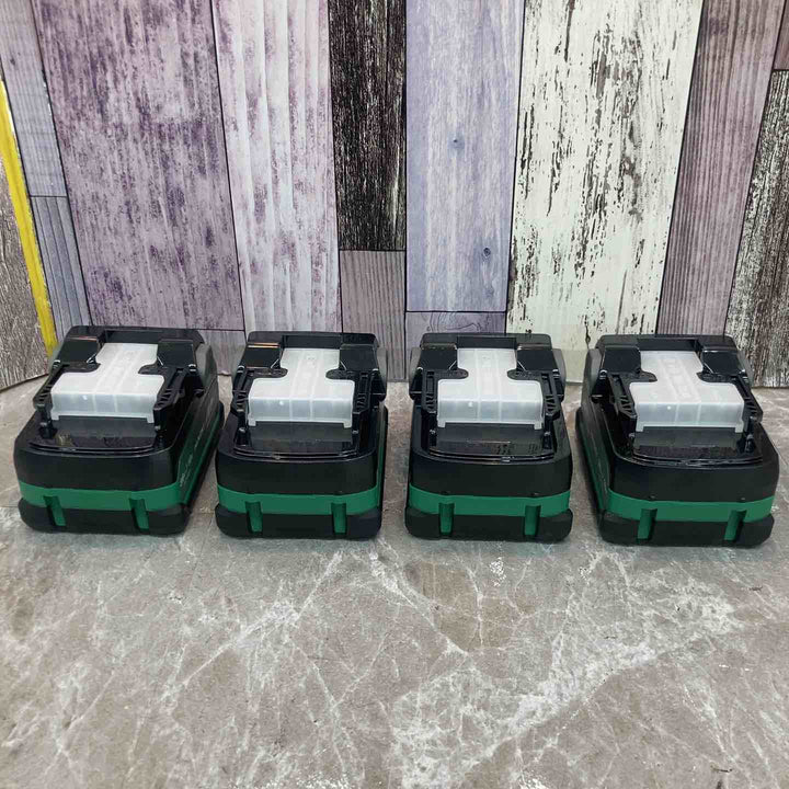 【未使用品】4個セット HiKOKI ハイコーキ マルチボルト リチウムイオンバッテリー 36V 2.5Ah BSL36A18X セットばらし品【八潮店】