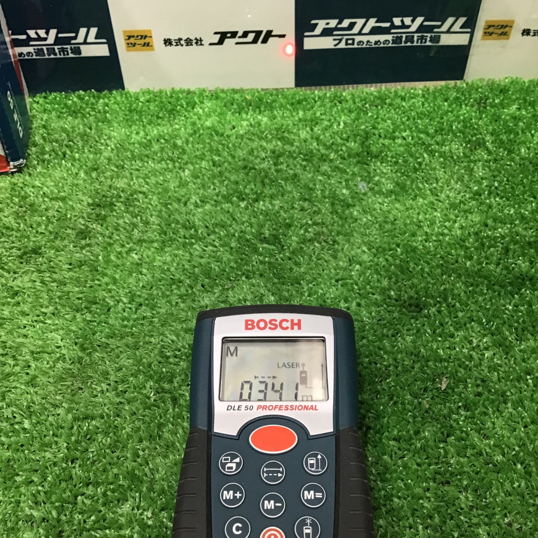 〇ボッシュ(BOSCH) レーザー距離計 DLE50【草加店】