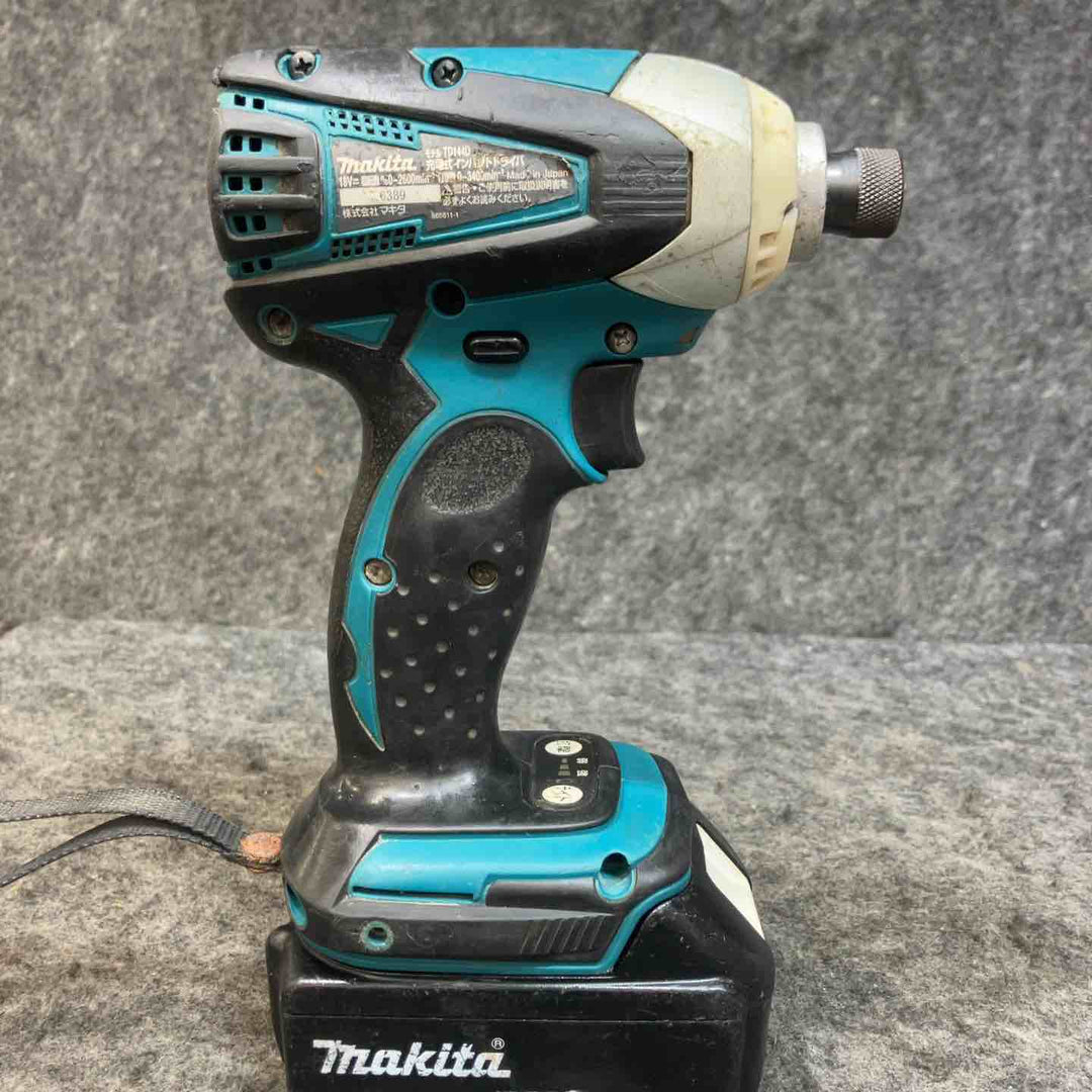 マキタ(makita) コードレスインパクトドライバー TD144DZ【桶川店】