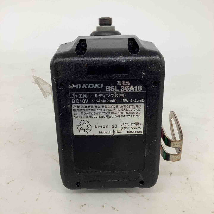 ★ハイコーキ(HIKOKI ※旧:日立工機) コードレスインパクトドライバー WH18DDL2(2LXPK)(R)【狭山】