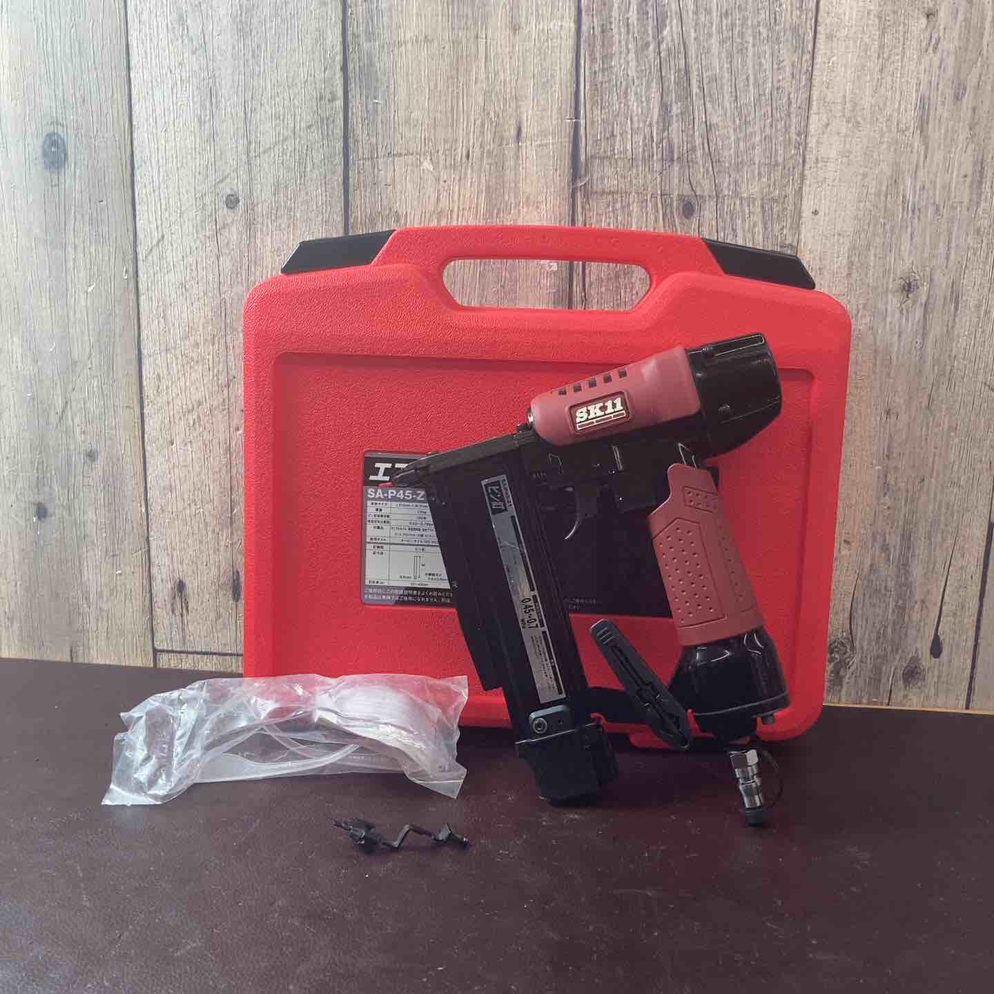 【中古】藤原産業品 SK11 常圧エアピン釘打ち機 SA-P45-Z1【東大和店】 中古】藤原産業品 SK11 常圧エアピン釘打ち機 SA-P45-Z1【東大和店