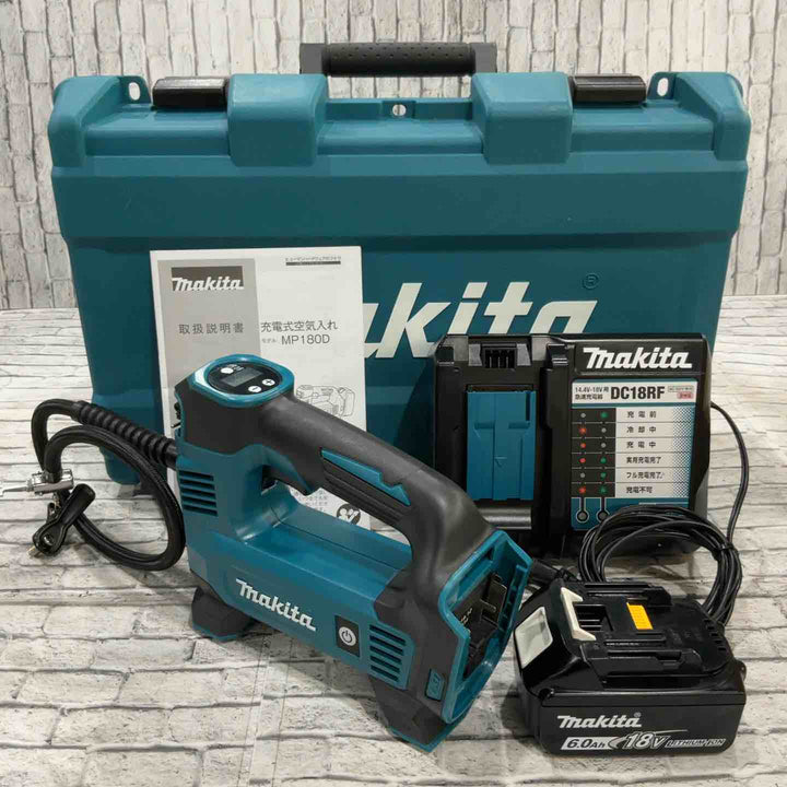 ◇マキタ(makita) コードレス空気入れ MP180DRG【川口店】