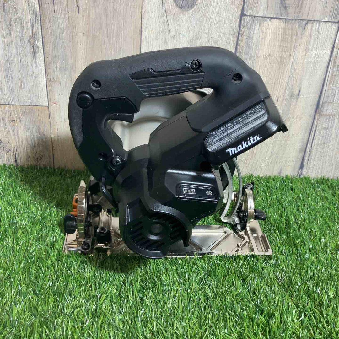 ★マキタ(makita)18V 165mm コードレス丸のこ HS631DZB 本体のみ【戸田店】