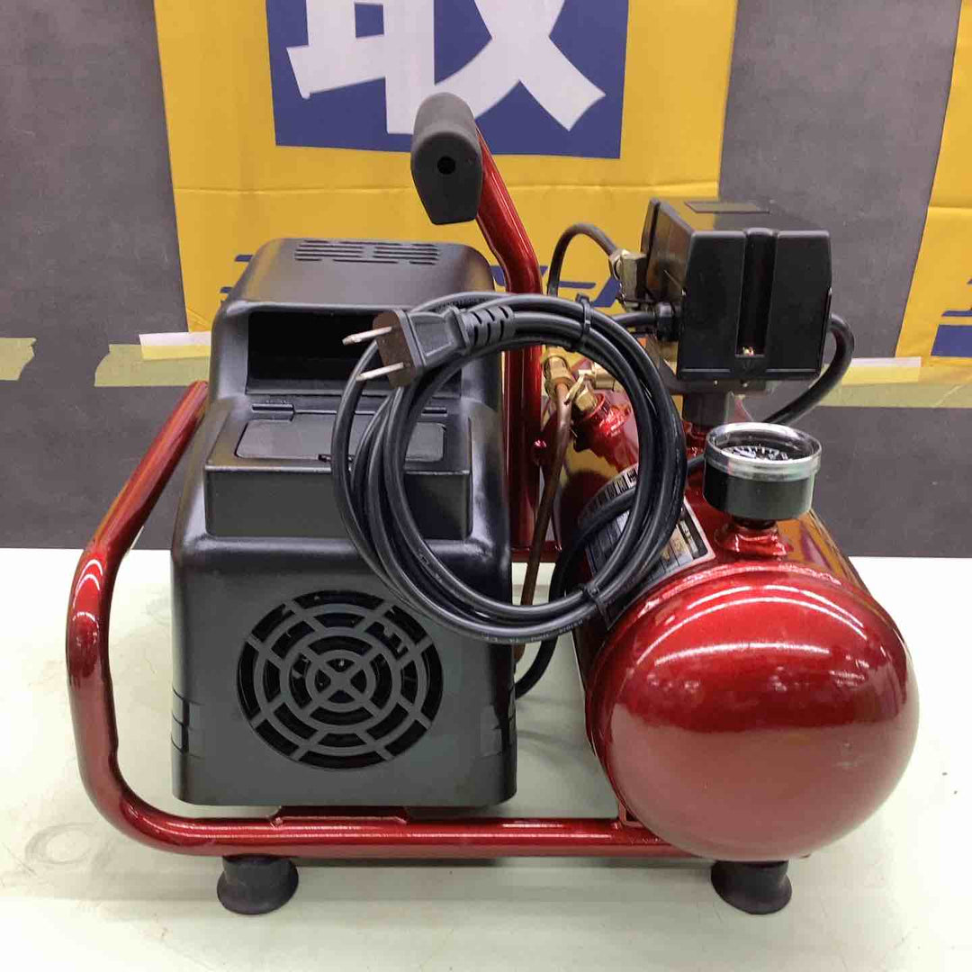 ♪超美品 ◇藤原産業 (SK11) オイルレス エアーコンプレッサー SR-045 タンク容量 4L SR-L04SPT-01【越谷店】