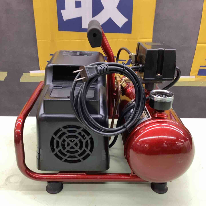 ♪超美品 ◇藤原産業 (SK11) オイルレス エアーコンプレッサー SR-045 タンク容量 4L SR-L04SPT-01【越谷店】