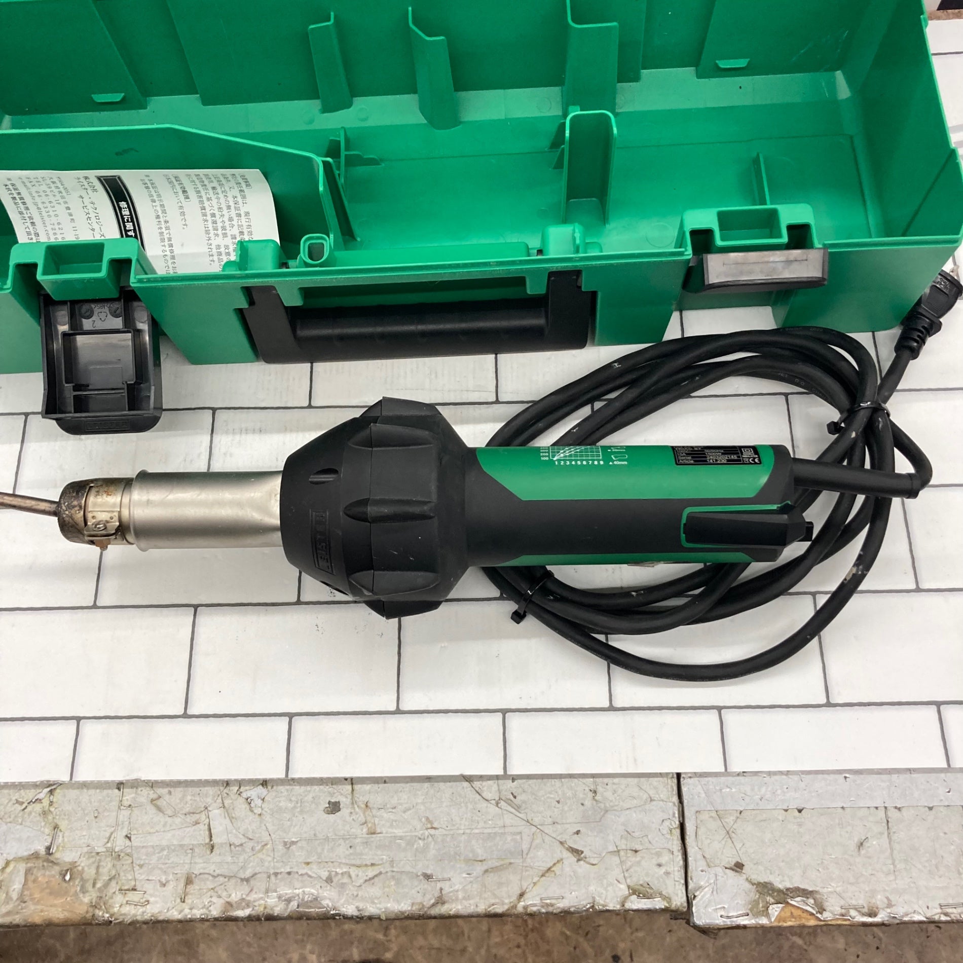 〇ライスター(LEISTER) 熱風溶接機 TRIAC ST (141.230)【所沢店