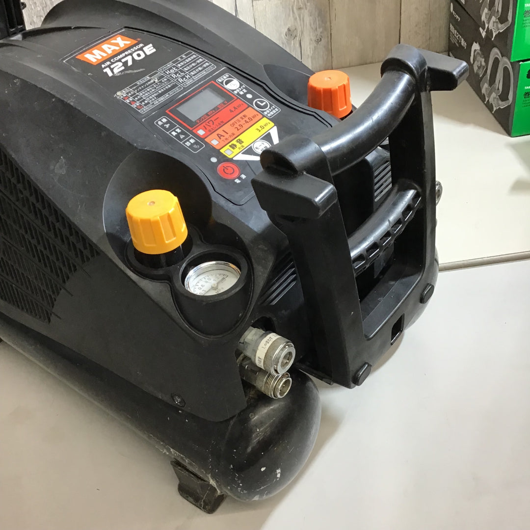 【中古品】★マックス(MAX) エアコンプレッサー AK-HL1270E_ブラック 【戸田店】