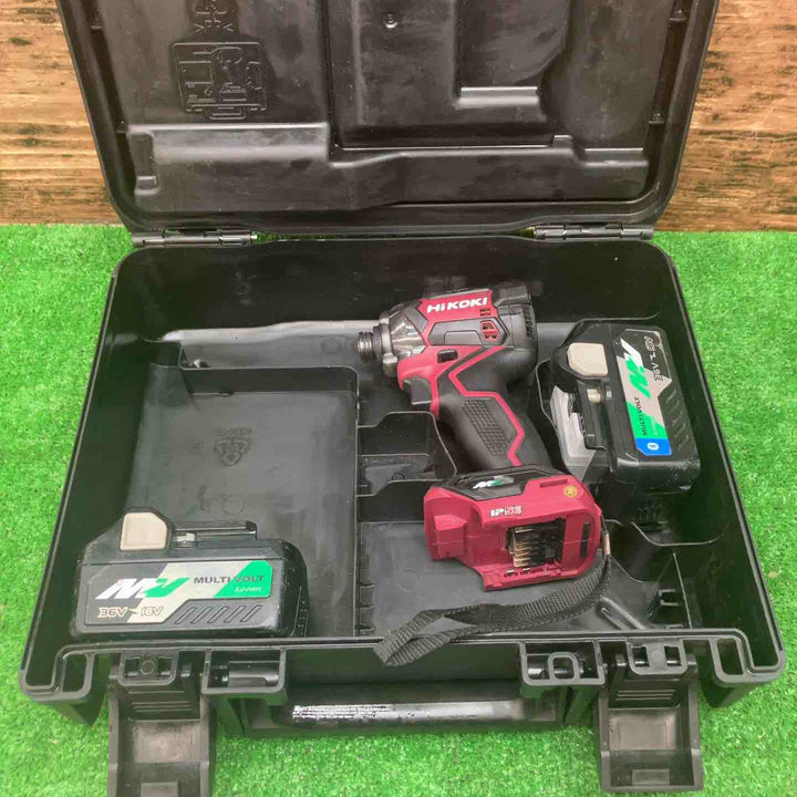 ☆ハイコーキ(HIKOKI ※旧:日立工機) コードレスインパクトドライバー WH36DC(2XNR)【川越店】