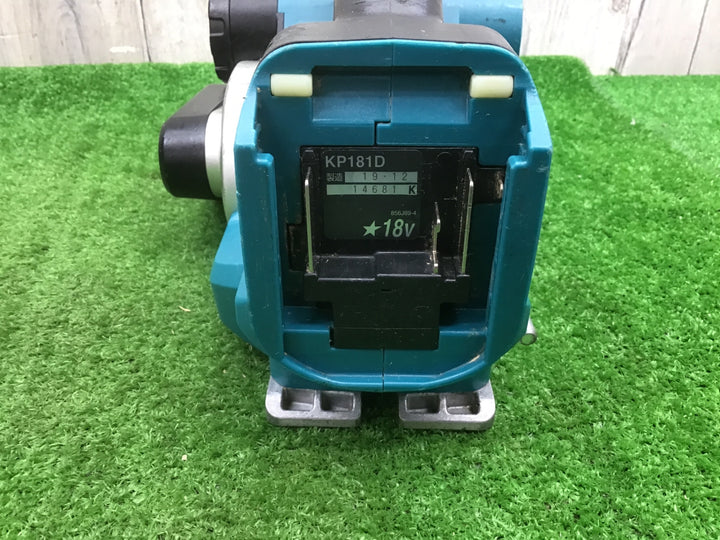 ★マキタ(makita) 82mmコードレスカンナ KP181DZ【富山店】◆F