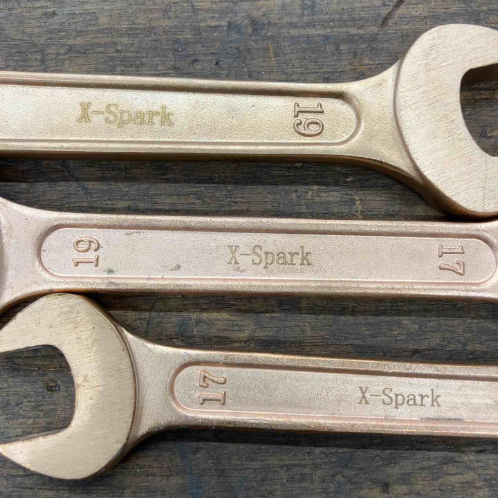 X-Spark 防爆両口スパナ 24×19、19×17、17×14 3本セット【八潮店】