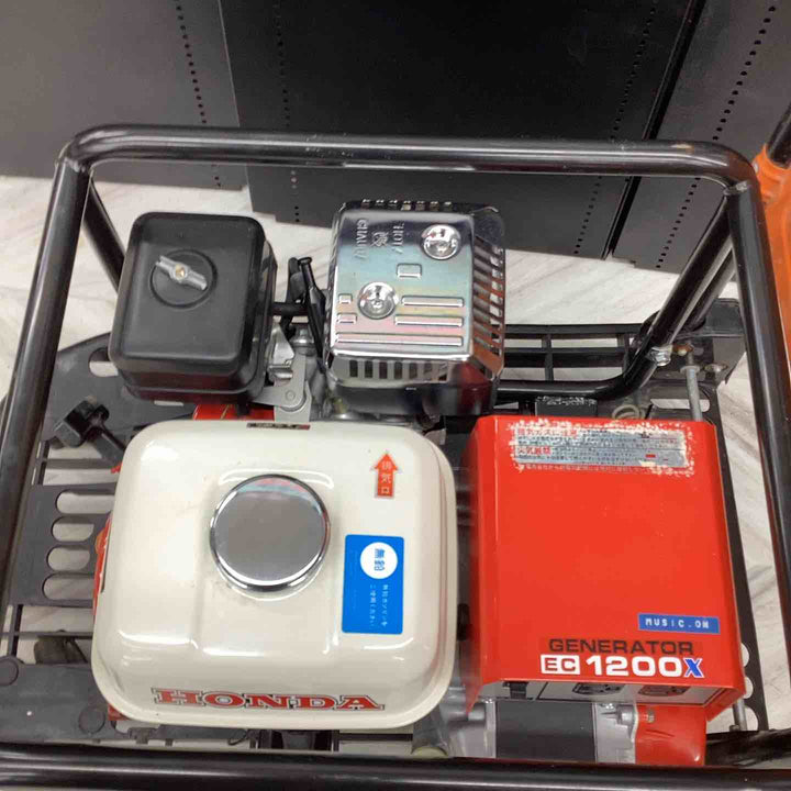 【店頭受取り限定】ホンダ ガソリン発電機 EC1200X 災害時 工事現場 キャンプ 祭り イベント会場 電力 電源確保 【越谷店】