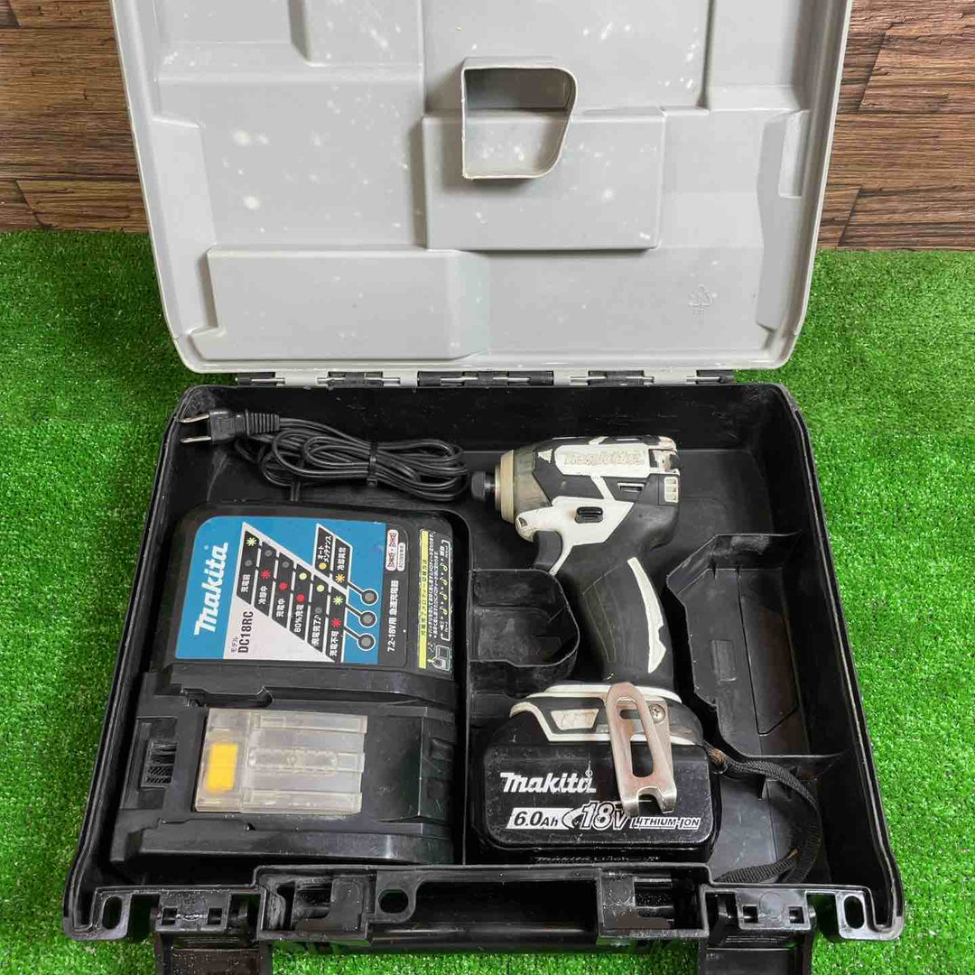 マキタ(makita) コードレスインパクトドライバー TD148DRFXW【桶川店】