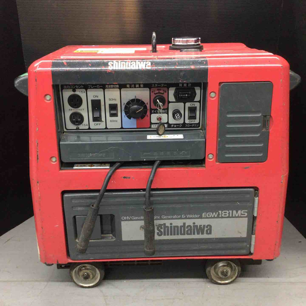 shindaiwa 新ダイワ EGW181MS 溶接機 ウェルダー 整備済み 店頭受取り限定】☆新ダイワ(Shindaiwa) エンジンウェルダー EGW181MS