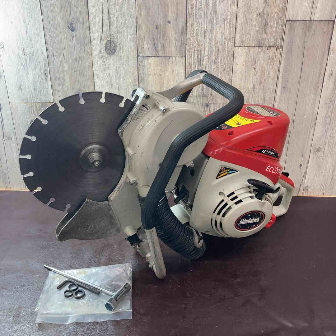 中古品】◇新ダイワ エンジンカッター 集じんタイプ【ターボクリーン 