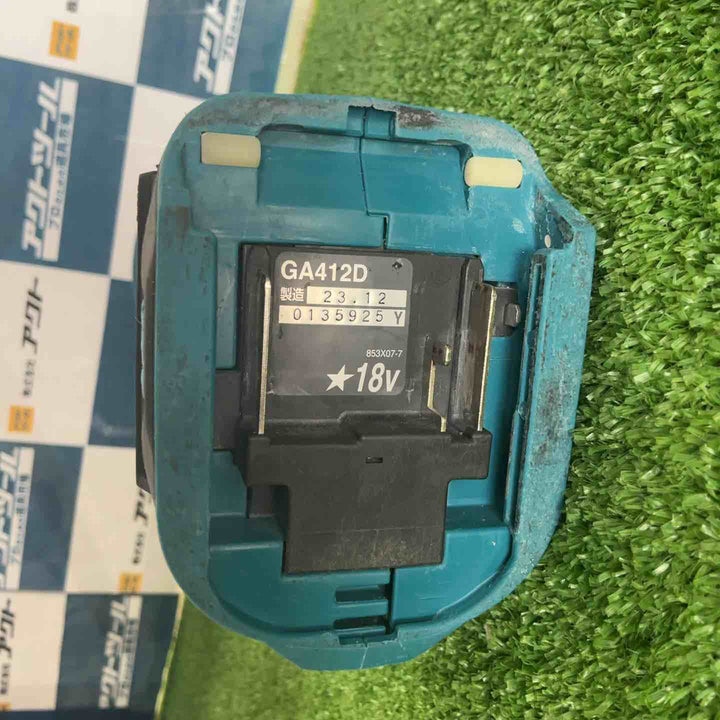 ★マキタ(makita) 100mmコードレスディスクグラインダ GA412DZ【草加店】