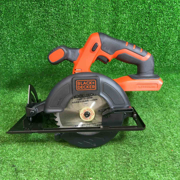 ブラックアンドデッカー(BLACK+DECKER) 18V コードレス丸ノコ【本体のみ電池別売】 BDCCS18B【藤沢店】