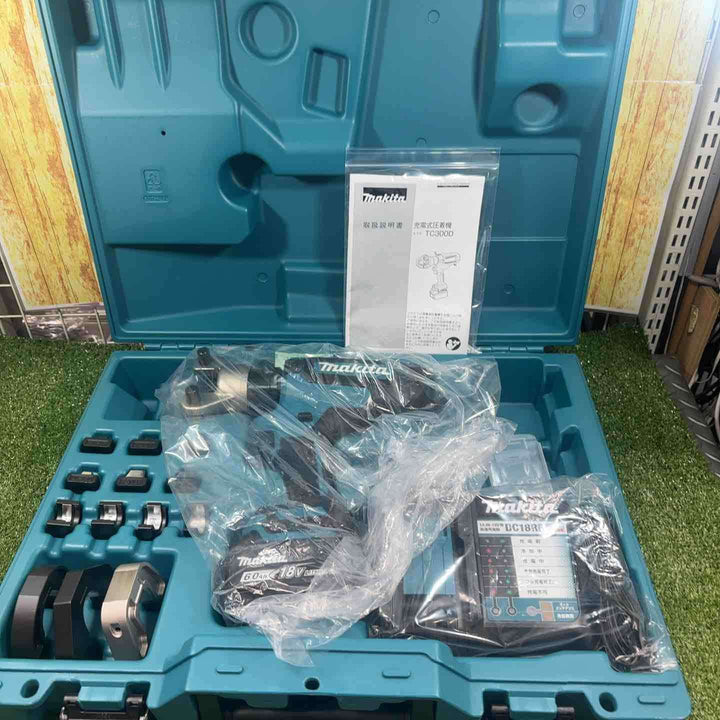 ★マキタ(makita) コードレス圧着機 TC300DRG【川崎店】