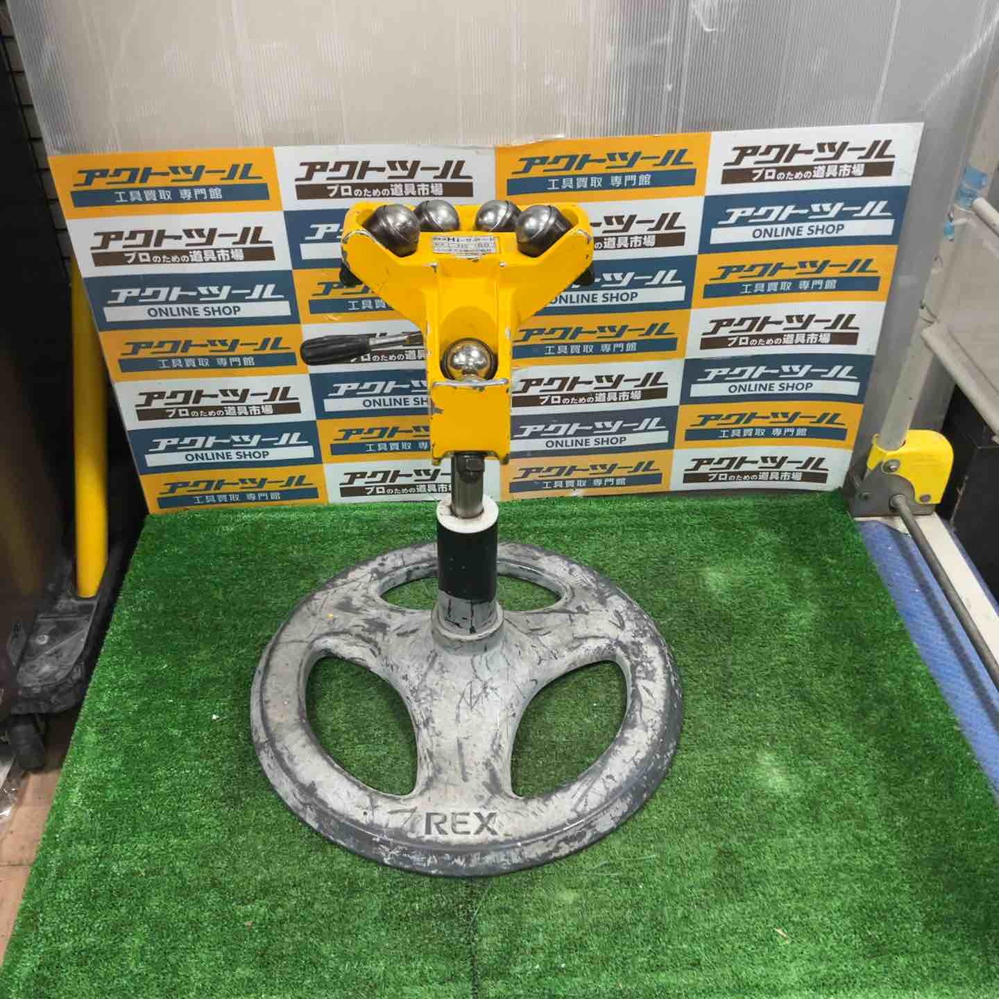 【引き取り限定】【中古品】REX NS25A３ ねじ切り機 単相100V シリースモータ 400W 能力:15A～25A(SGP) 50/60Hz 13時迄は当日発送 日祝除く- パイプマシン レッキス REX インチ 25A