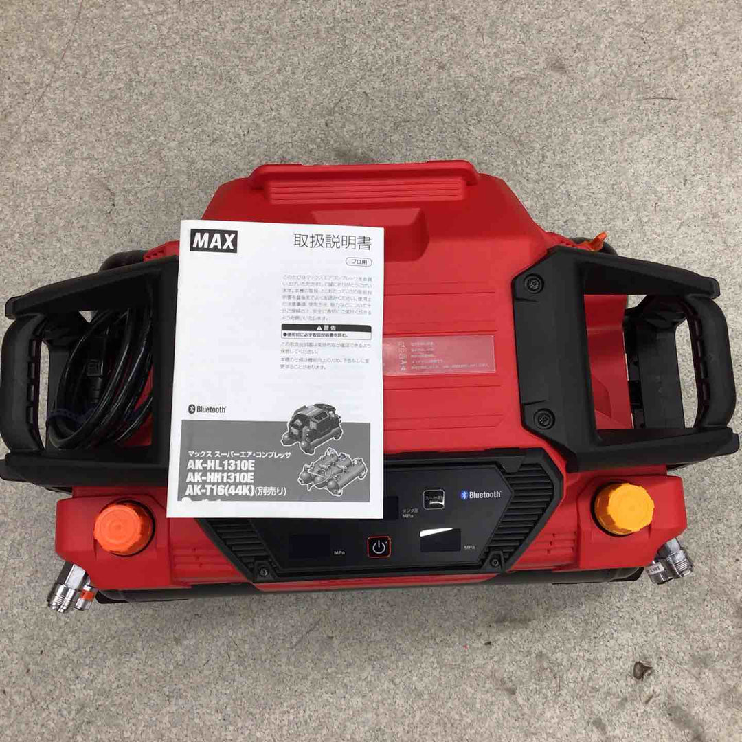 【未使用品】★マックス MAX エアコンプレッサー AK-HL1310E_レッド 外箱無し【八潮店】
