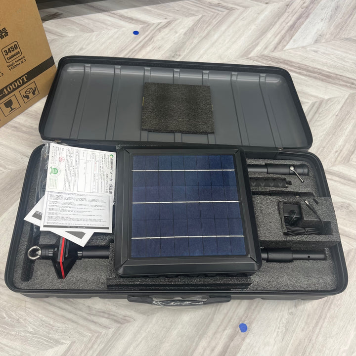 GOODGOODS ソーラーLED投光器 TYH-4000T　【越谷店】