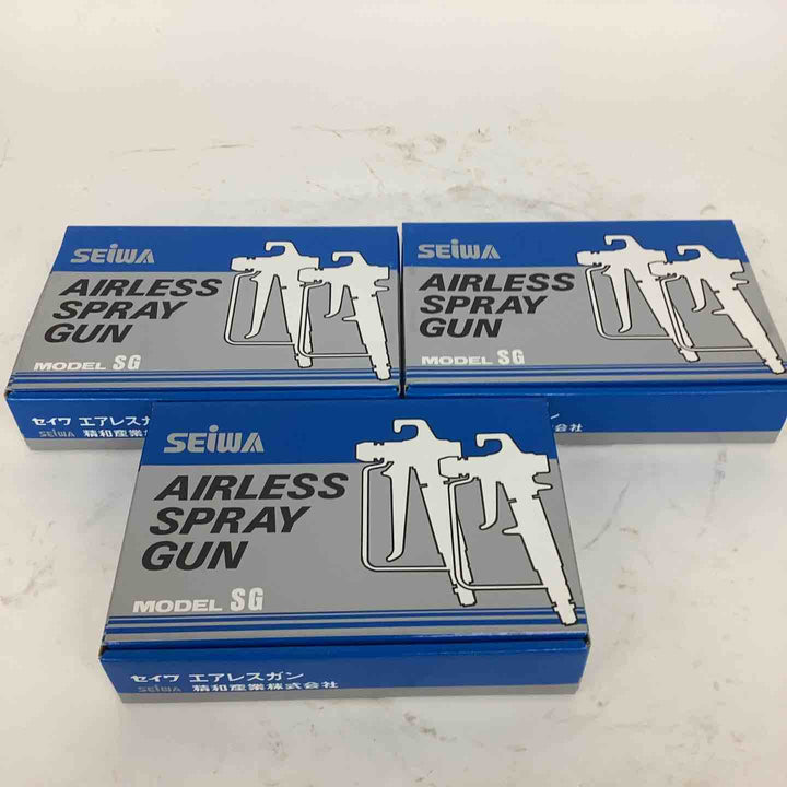 ◇精和産業 エアレス スプレーガン SG-10 3点セット【狭山】