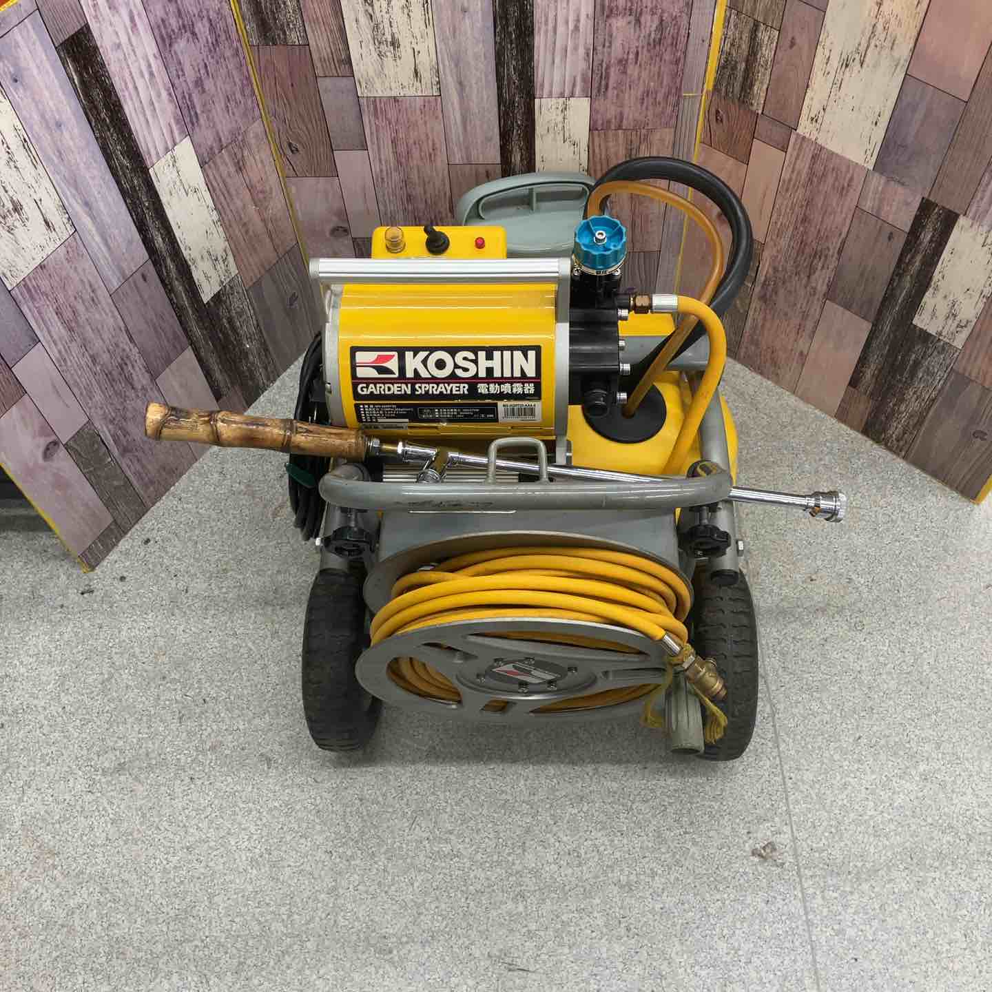 中古】【動作OK】【店頭引取限定】KOSHIN 工進 電動噴霧器 MS-252RT25