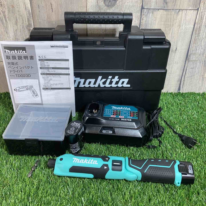 ★マキタ(makita) 7.2Vコードレスインパクトドライバ TD023DHXTB 純正バッテリ付 限定色【戸田店】