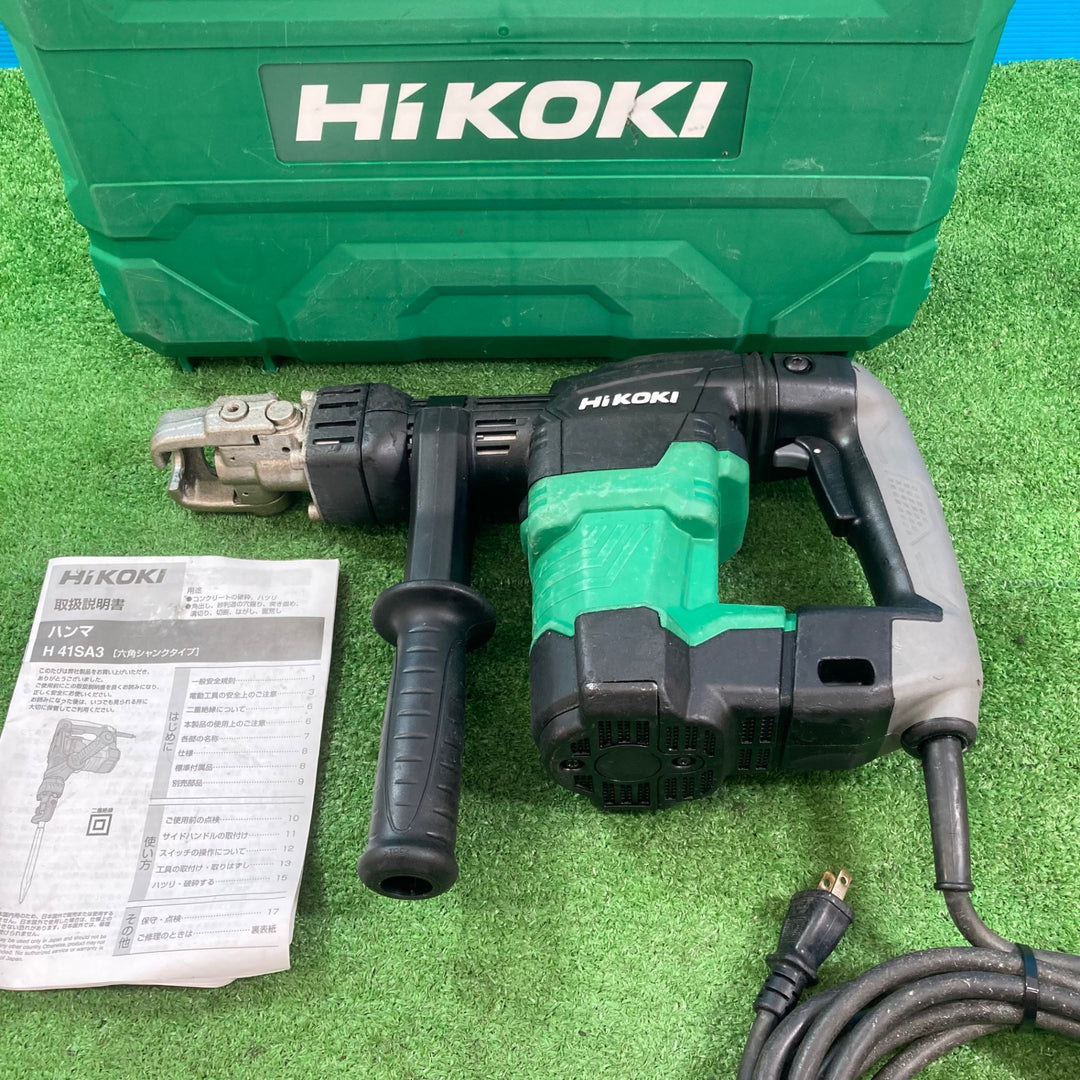 ★ハイコーキ(HIKOKI ※旧:日立工機) 電動ハンマ  H41SA3【岩槻店】