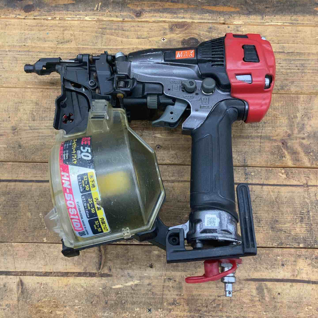 ★マックス(MAX) 高圧エア釘打ち機 HN-50S1(D) 細釘専用【所沢店】