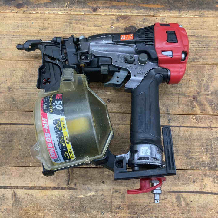 ★マックス(MAX) 高圧エア釘打ち機 HN-50S1(D) 細釘専用【所沢店】
