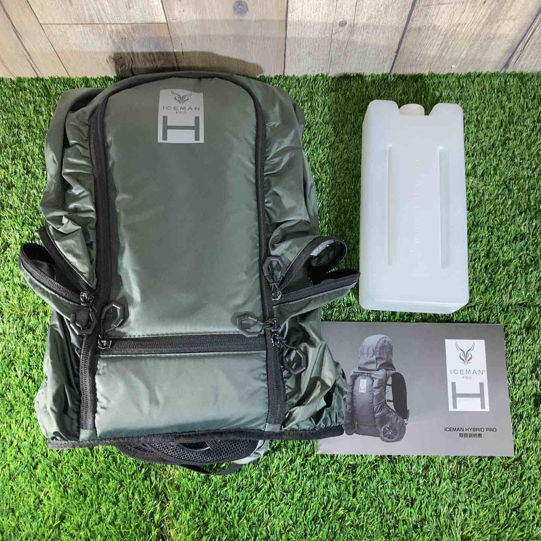 ◇山真製鋸(Y’sGOD JAPAN) 水冷服 アイスマンHYBRID-PRO アーミーグリーン ICMPH-GRV-SET【戸田店】
