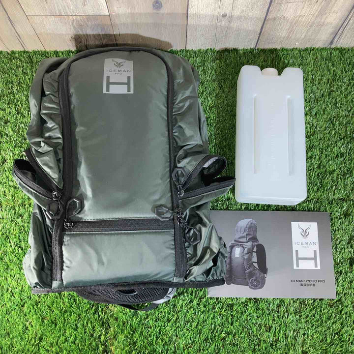 ◇山真製鋸(Y’sGOD JAPAN) 水冷服 アイスマンHYBRID-PRO アーミーグリーン ICMPH-GRV-SET【戸田店】