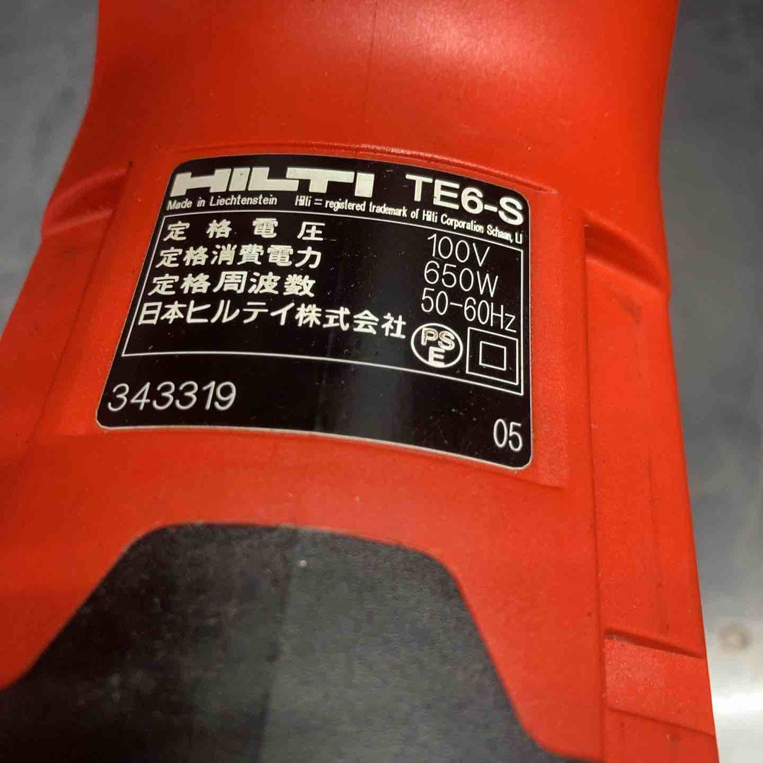 ◇ヒルティ(HILTI) ハンマドリル TE6-S DRS【川越店】