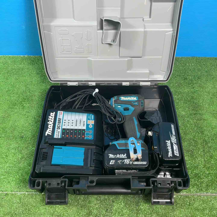 ★マキタ(makita) コードレスインパクトドライバー TD172DRGX 18Vバッテリー２個付き！【岩槻店】