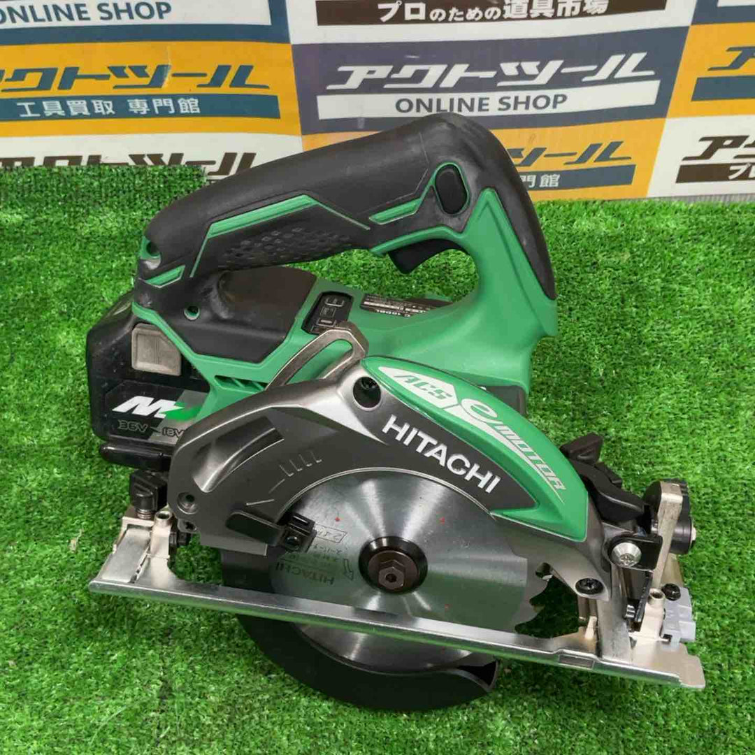 ★ハイコーキ(HIKOKI ※旧:日立工機) コードレス丸のこ C18DBL ケース・充電器・マルチボルトバッテリーBSL36A18×2 付き【草加店】