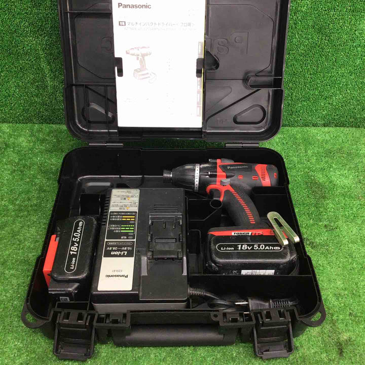【中古品】 パナソニック/Panasonic コードレスマルチインパクトドライバー EZ75A9LJ2G-R 【鴻巣店】