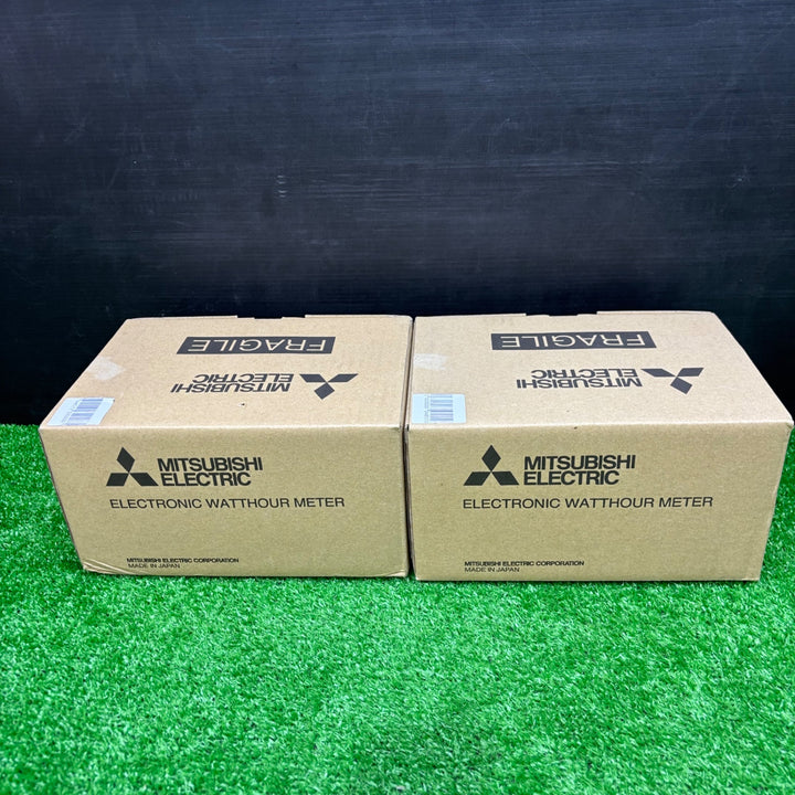 【未使用品】三菱電機 電子式単相2線式普通電力量計 100V 30A M1PM-R　2個【電材館越谷店】